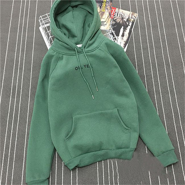 

Womens Hoodies Sweatshirts New Autumn Hoodies Oh Yes Letter Print Pullover Tops Long Sleeve Loose Hoodie Female Casual Tracksuit Coat