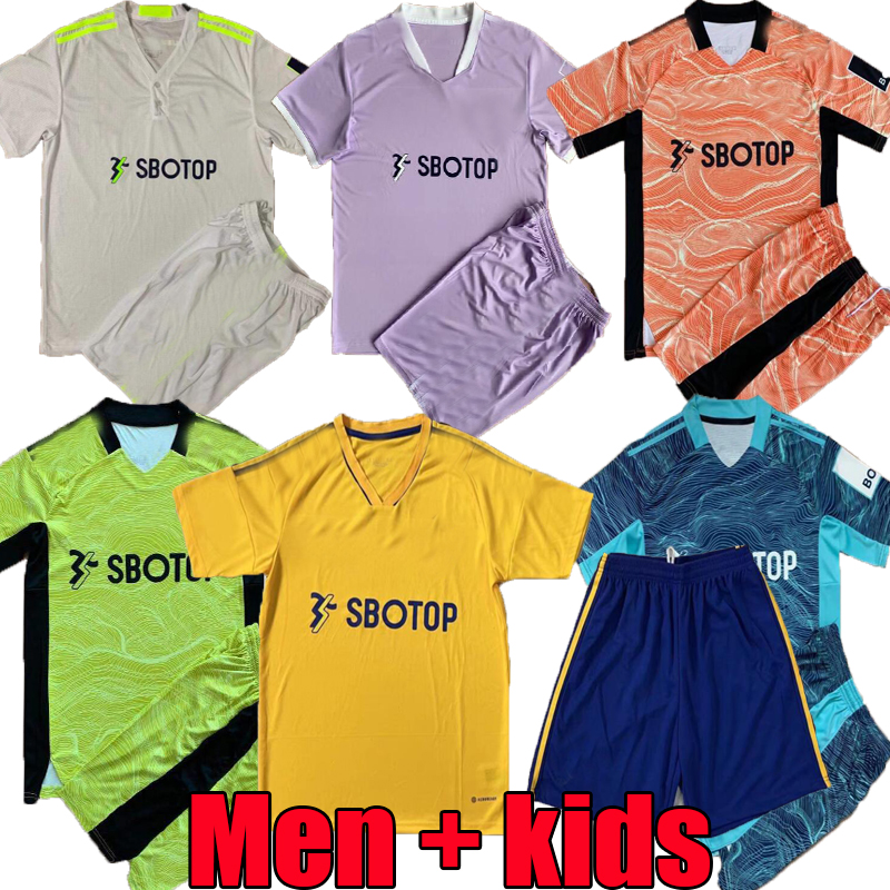 

21 22 23 Leeds Unitedes BAMFORD Home goalkeeper Soccer Jerseys RAPHINHA Away Blue Shirt 2021 2022 2023 Uniforms Men  football shirt