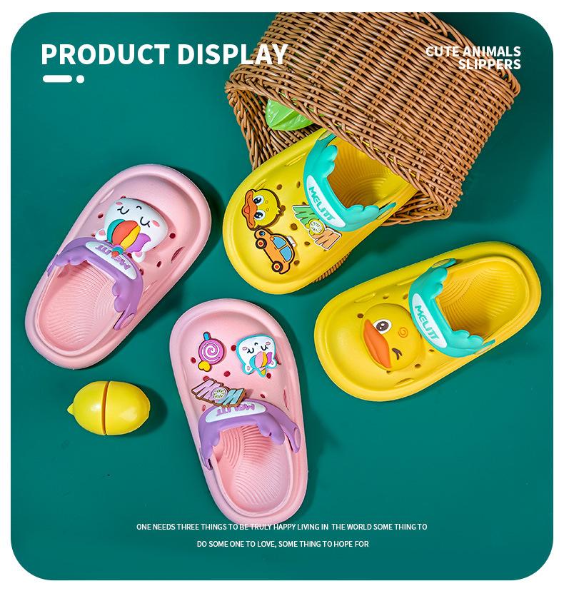 

Slipper Cute Baby Girls Sandals Summer Non-slip Beach Shoes Open Children's Wild Boys Indoor Home, Kids sandals