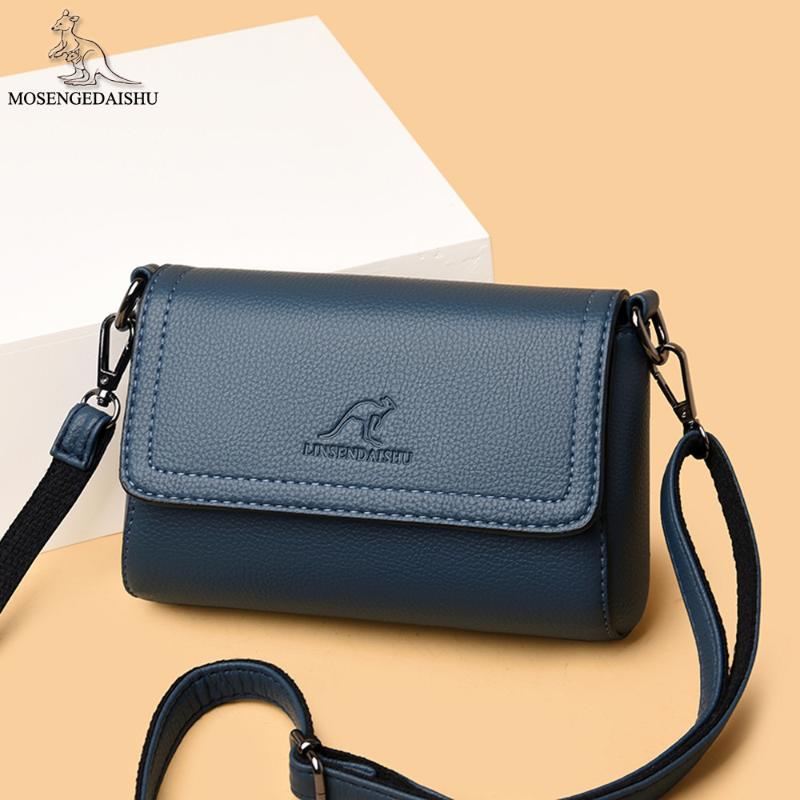 

Evening Bags Mini Designer Ladies Crossbody Bag Luxury Multifunctional Shoulder High Quality Leather Phone Solid Color Travel, Black
