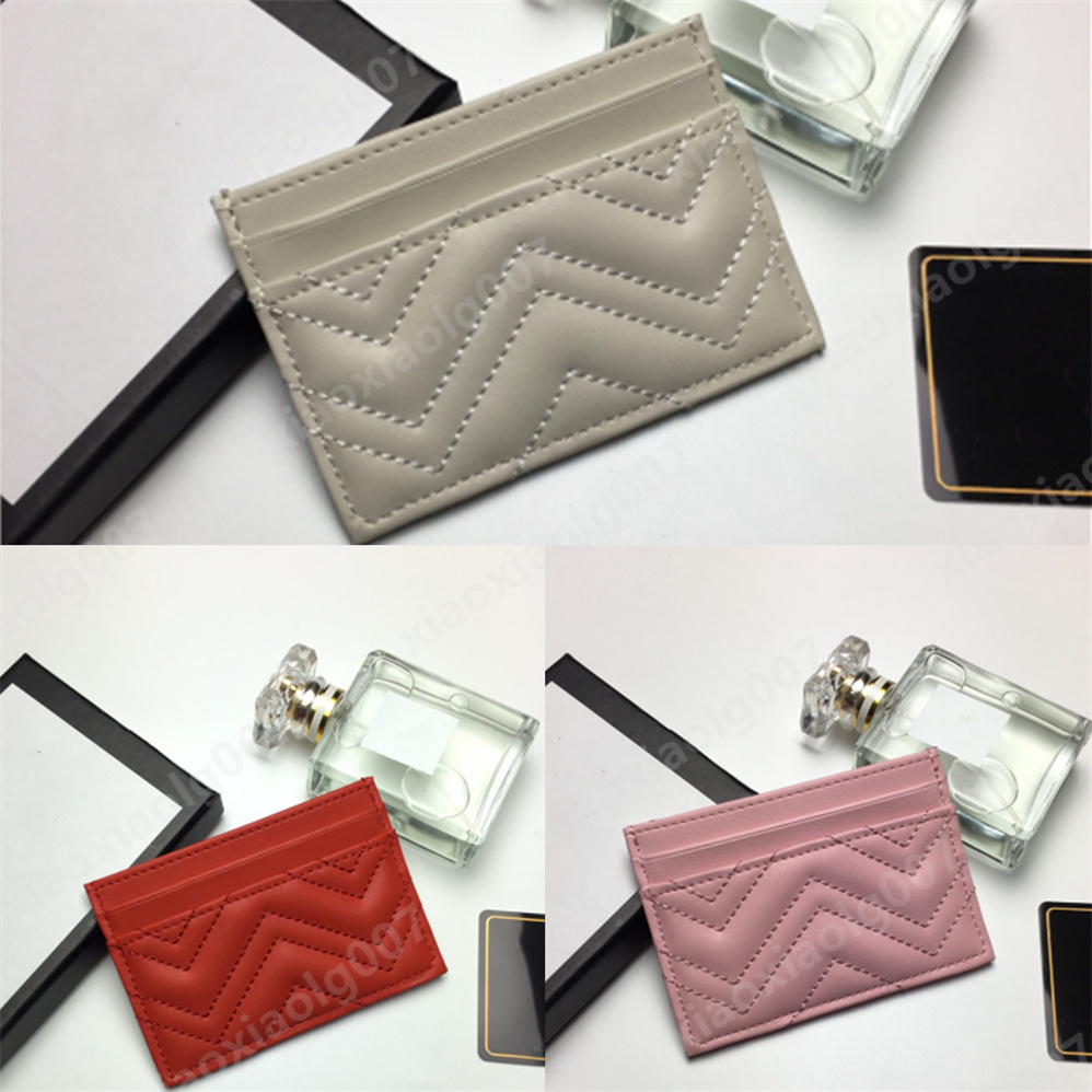 

High quality leather wallet luxury ultra thin leather wallet large lattice cardholder men's and women's fashion card bag, G - khaki