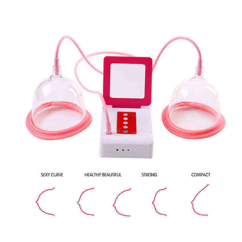 

Nxy Bust Enhancer Vacuum Therapy Massage Breast Enlargement Cupping Machine Electric Pump Cup Massager Body Shaping Butt Lifting Device 220611