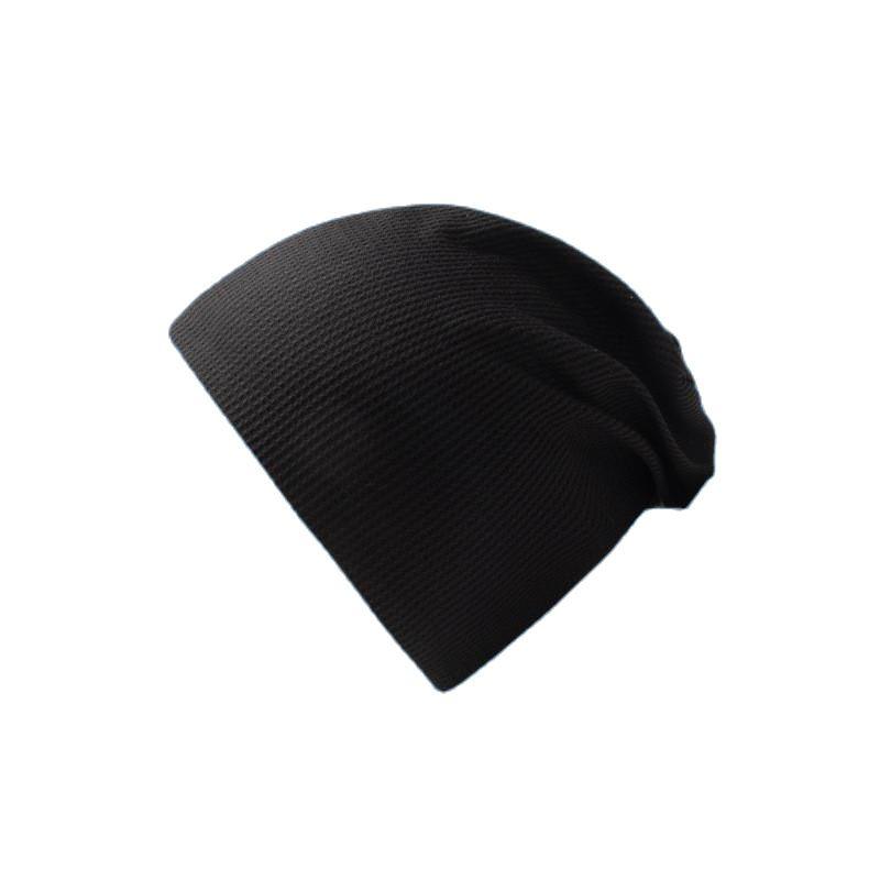 

Berets LDSLYJR 2022 Autumn And Winter Solid Color Thicken Knitted Hat Warm Skullies Cap Beanie For Men Women 34, Black