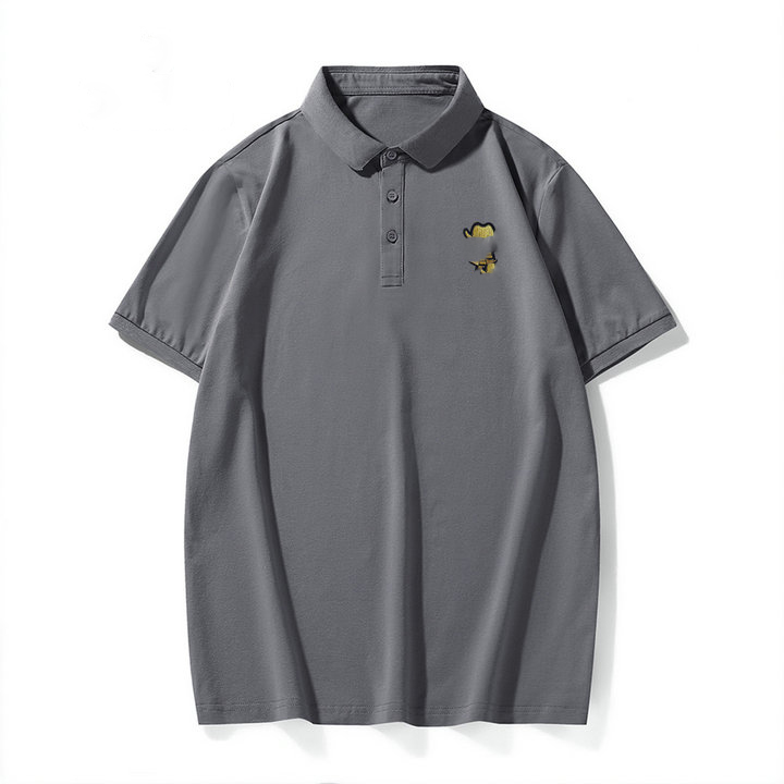 2022 Luxury Designer Vêtements de revers Nouveau Polo Arrivée Men Mesdames Fashion Spring Summer Casual Short Mancheves