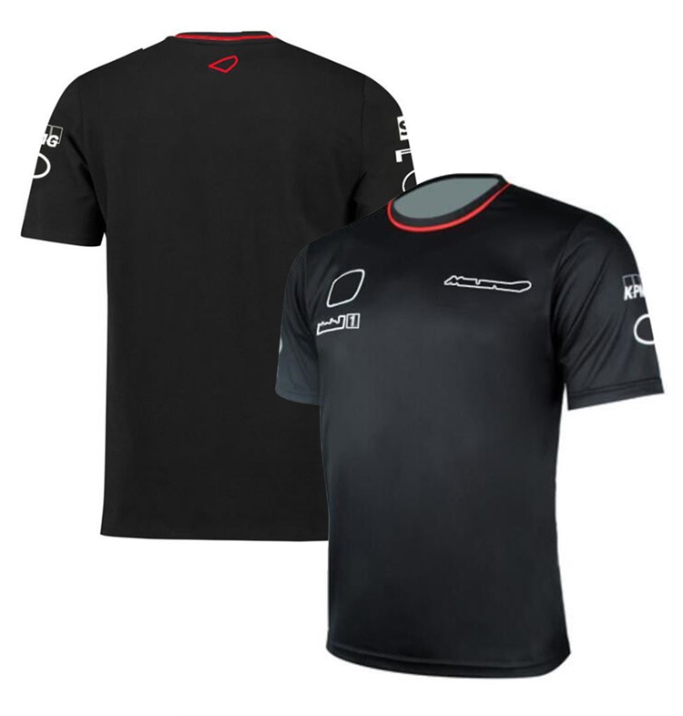 

F1 Formula One T-shirt Short-sleeved team uniform Men's fan racing suit Casual round neck T-shirt The same style can be customized