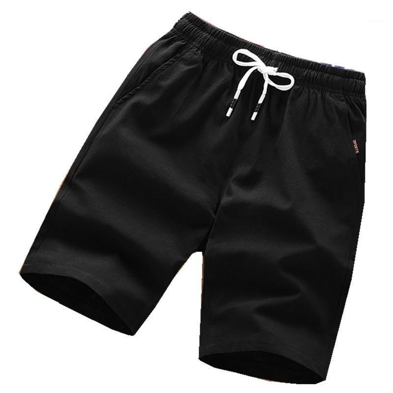 

Men's Shorts 2022 Men Casual Beach Homme Quality Bottoms Elastic Waist Fashion Brand, Black