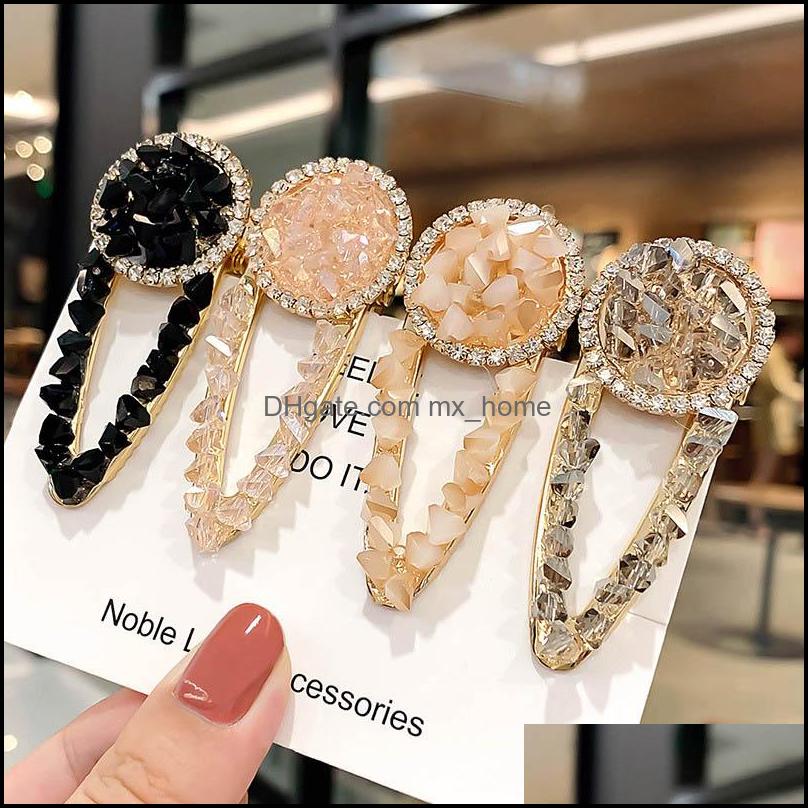 

Ins Fashion Crystal Girls Hair Clips Boutique Designer Kids Princess Accessories For Childrens Bb A6943 Drop Delivery 2021 Baby Maternity, Multi-color