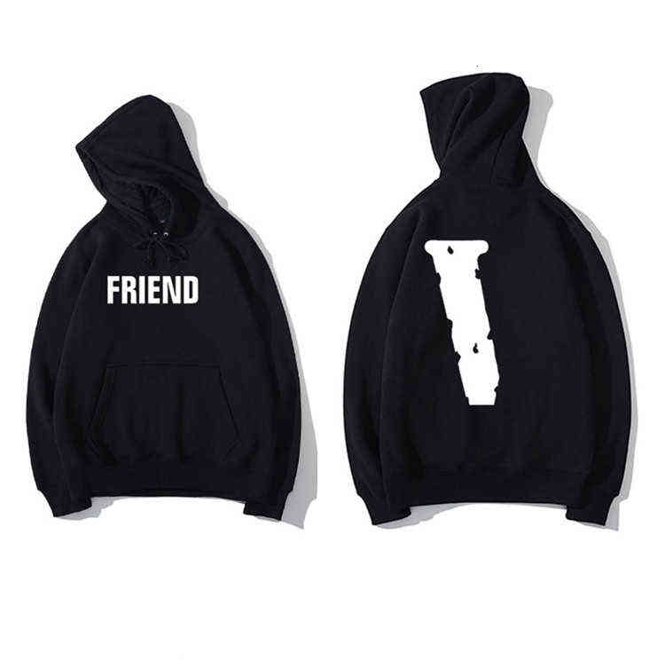 quality Chaopai designer autumn and winter high street round neck sweater casual loose couple's same coat batch