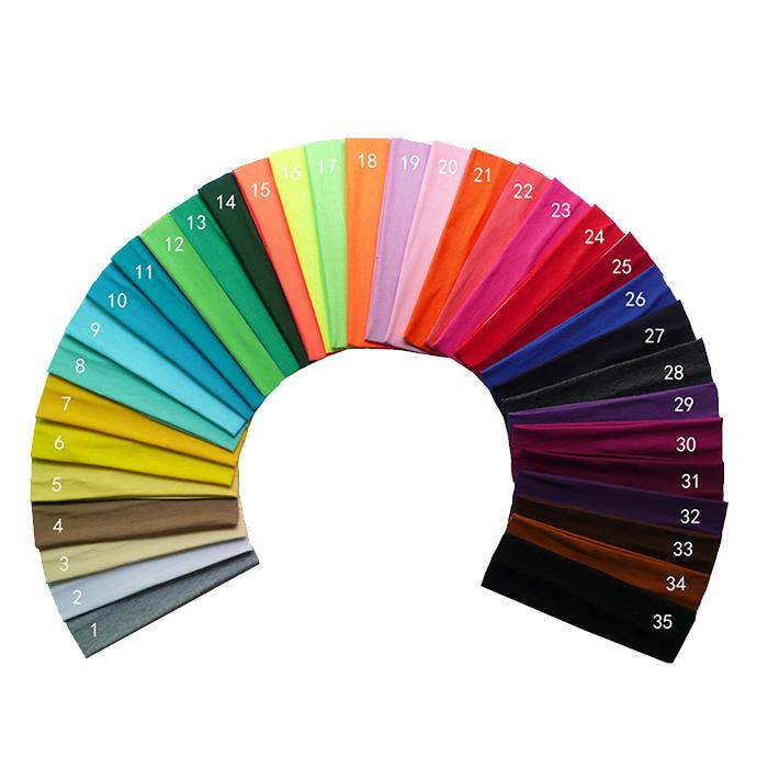 

Cotton Stretch Headbands Yoga Hair Band Softball Sports Sweatband Elastic Sports YS22