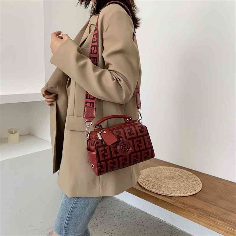 

66% OFF trendy bags 2022 New Designer Handbags Carry small pillow wide multicolor letter fashion trendy hand strap messenger single shoulder{category}, Sky blue