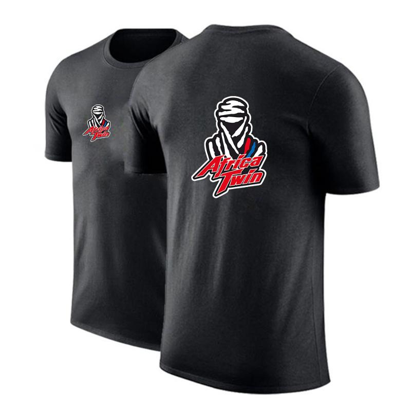 

Men' Polos Custom Round Neck Punk Comfortable Africa Twin Crf 1000 L Print Short Sleeve Casual Tops Sweatshirts Leisure T ShirtsMen