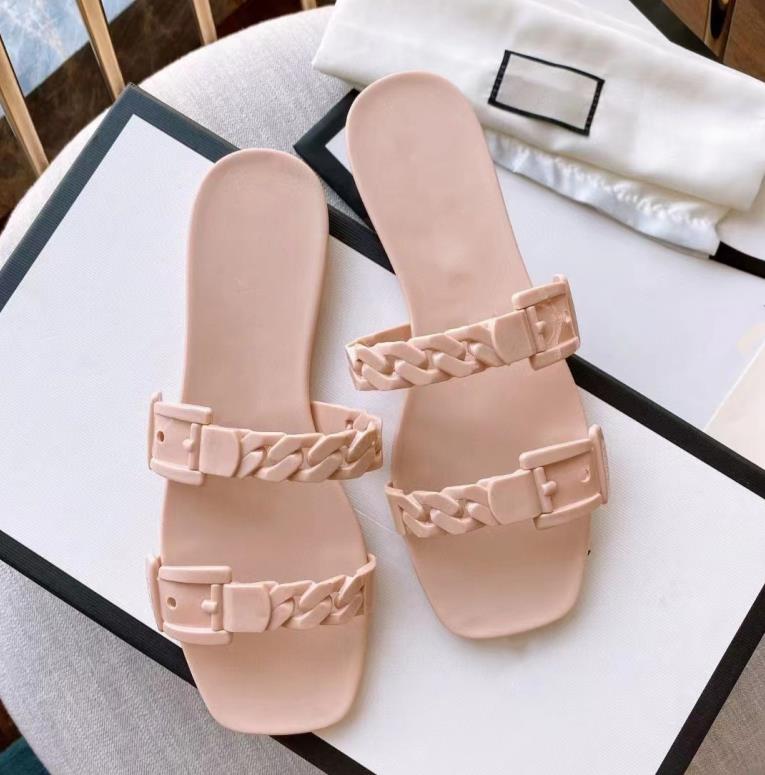 

2022 Summer Slipper Women Sandal Designers Flat Slides Outdoor Loafers Bath Shoes Beachwear Embossed Slippers with Original Box, Black
