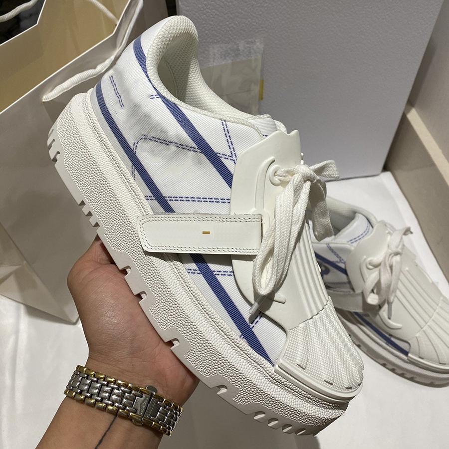 

2021 high-end designer women's high-quality canvas diors casual shoes spring autumn fashionable and comfortable outdoor platfo, Color 10