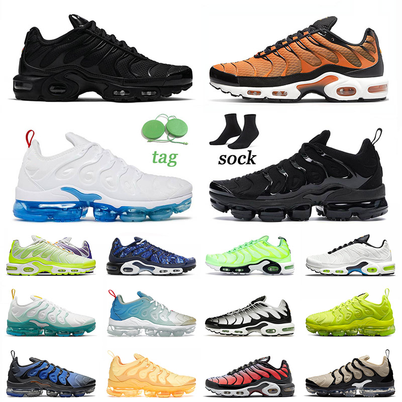 

Top Quality 2022 Plus Tn Running Shoes Size 13 Triple Black Orange White University Blue Tennis Ball Graffey Bone Hyper Royal Men Women Trainers Sneakers 36-47, A23 oreo 40-46