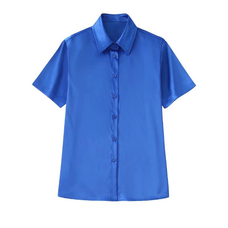 

Women's Tracksuits Summer Set For Women 2022 Fashion Silk Satin Lapel Shirt Female Skirt Youth Suits Ladies ClothesWomen's, 22636