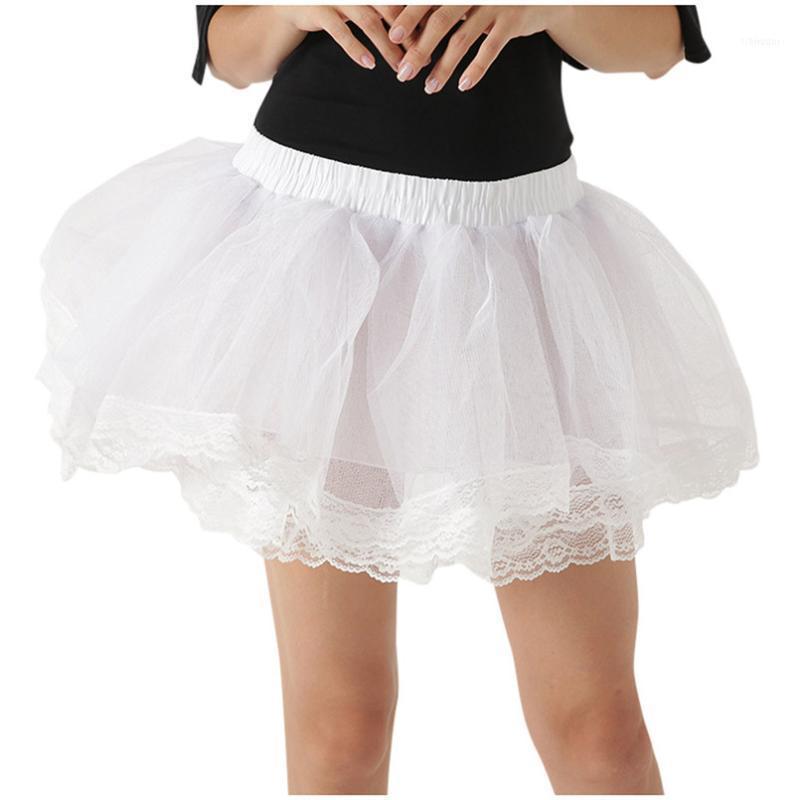 

Skirts Women Girls Mini Design Fashion High Waist Pleated Solid Color Tulle Tutu Sexy Funny Clothes For 40DE241, Clip