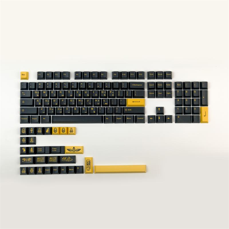 

Keyboard Mouse Combos 124 Keys GMK PBT Keycap Cherry Profile DYE-Sublimation Keycaps For MX Switch Mechanical Keyboards 60 GK61 64 68 87 96