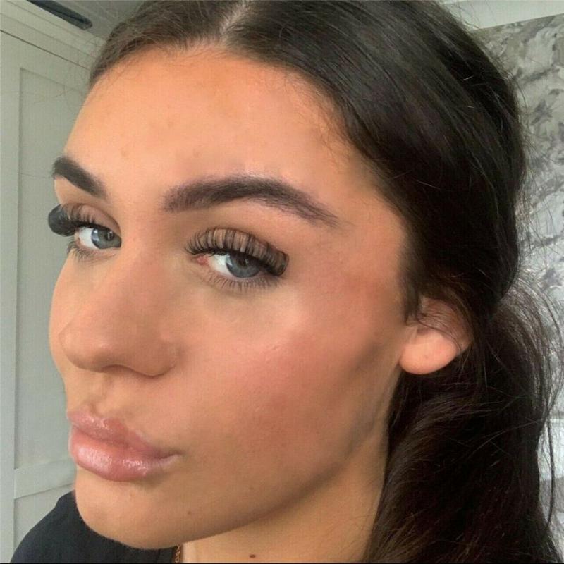 

False Eyelashes Cosplay Long Curled Full Natural Makeup D Curl Faux Mink Lashes Russian Strip EyelashesFalse