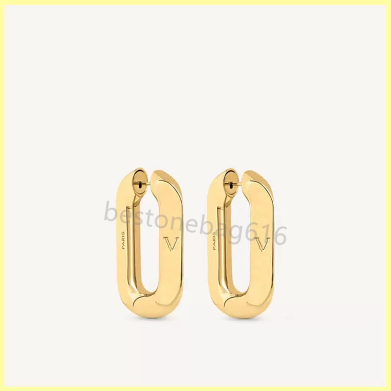 

Women Gold Earrings Fashion Designer Earring Jewelry Luxurys Stud Square Earring Hoops Studs 925 Silver