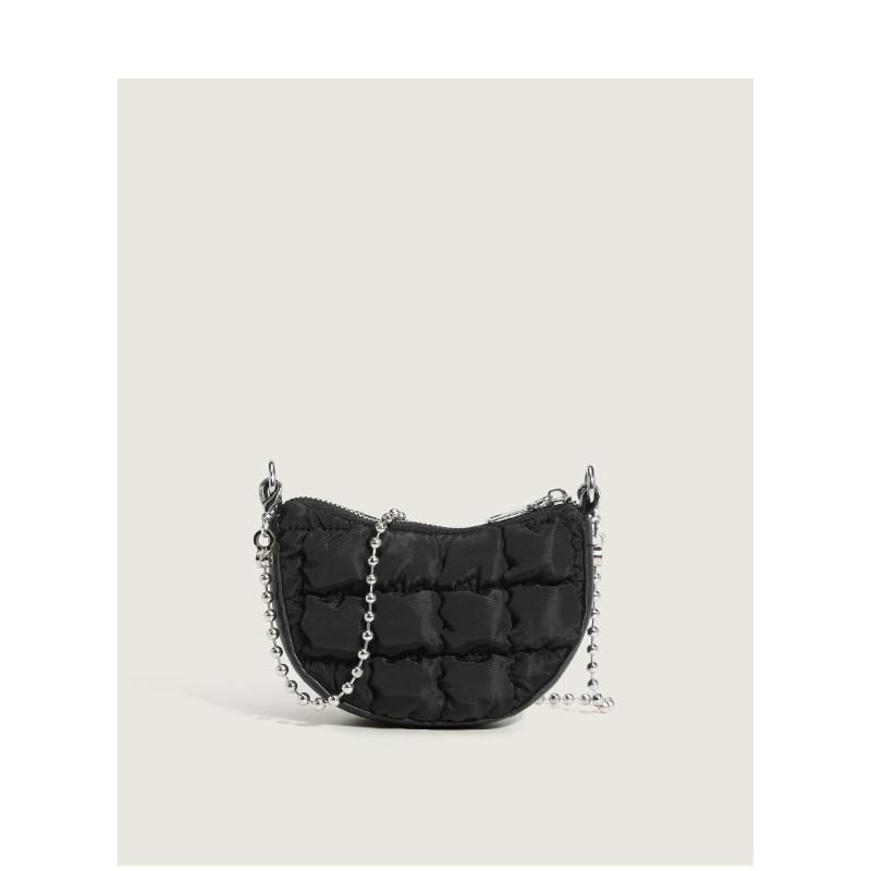 

Evening Bags Women's Designer Bag For Women 2022 Korean Style Rhombic Chain Dumpling Shoulder Crossbody BagEvening, Black