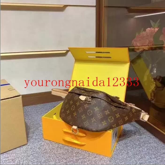 

GGs LOUISS VUTTONS LVs YSLs fashion bags pochettes Handtasche borsa shoulder bag womens crossbody High Quality Waist Bolso leather handbags, Brown flowers