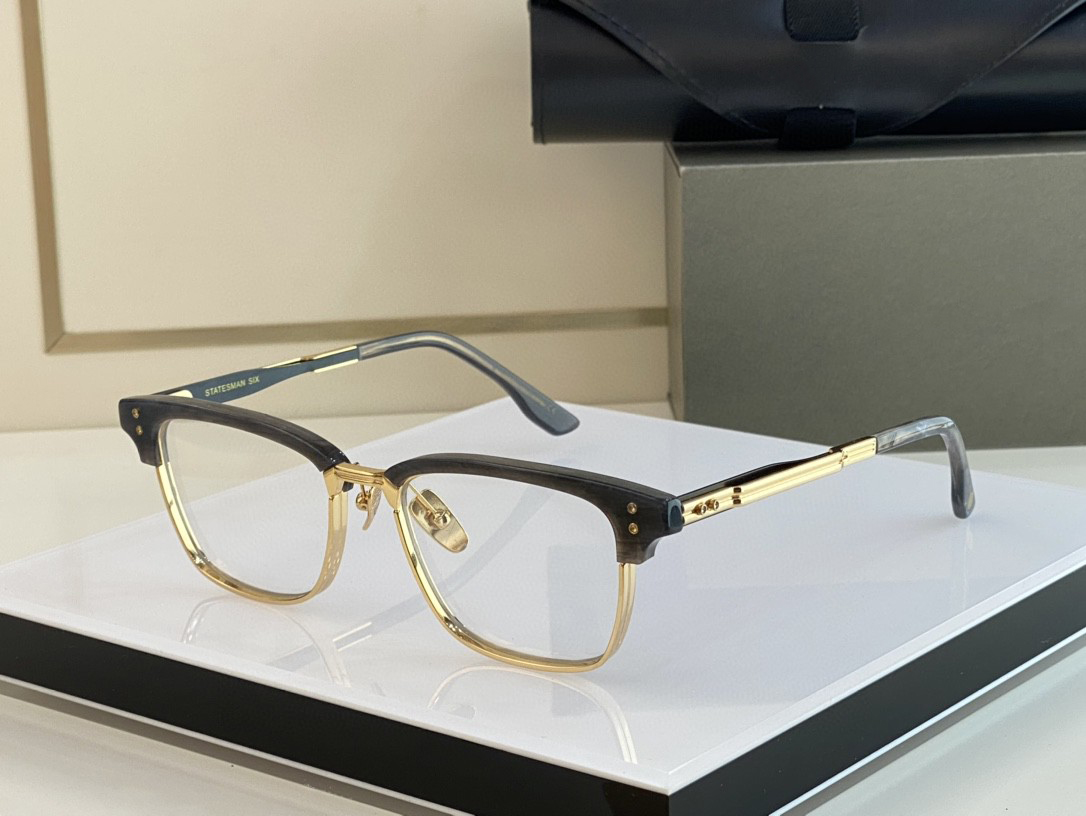 

A DITA Statesman Six Top high quality optical glasses frames for mens retro luxury brand designer womens myopia glasses frame fashion design bestseller with box