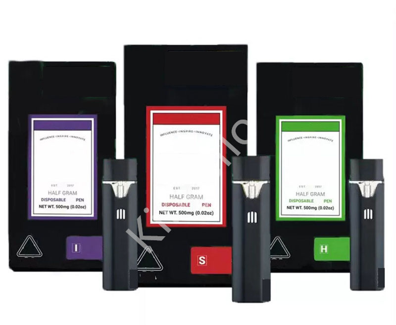 

STI Disposable Vape Pen Electronic Cigarette Kit 0.5ML Empty Pod for Thick Oil Vaporizer with Packaging