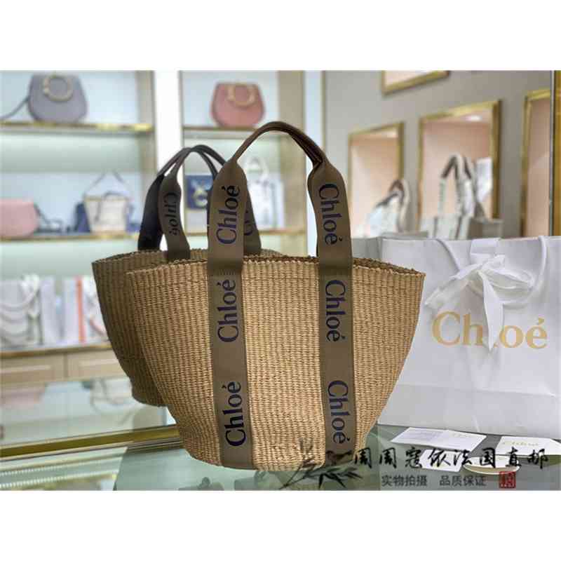 

2022 Designer s Woody Choles Embroidery Tote Shopping Luxury Cholesss Underarm Handbags Straw Woven Handbag Beach Vacation Classical Bag 3kch