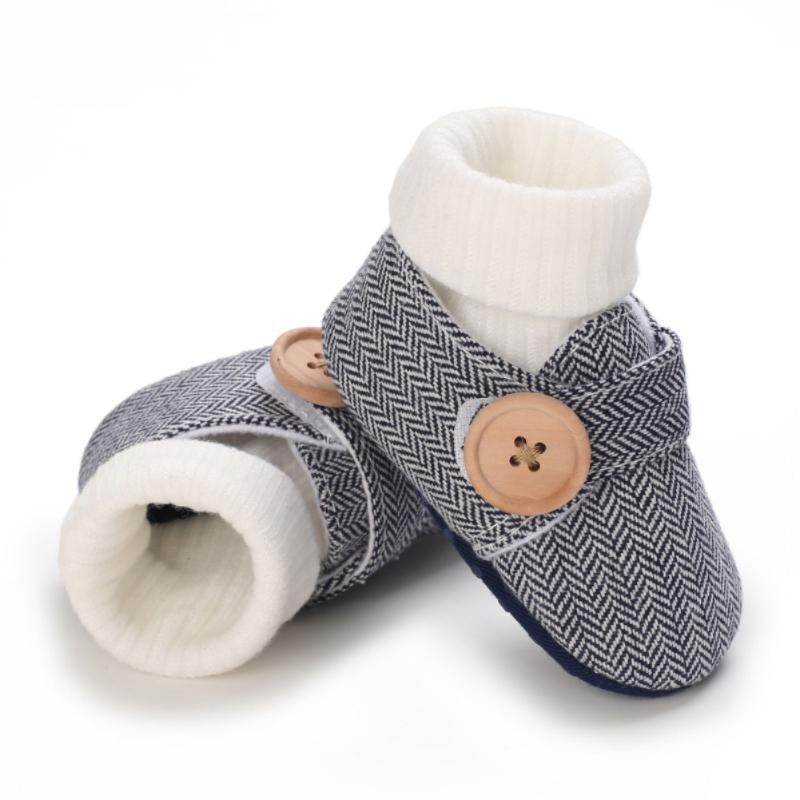 

Athletic & Outdoor Jlong Baby Boys First Walkers With Socks Buckle Casual Prewalker Crib Shoes -18M Infant Soft Non-Slip Sole SneakersAthle