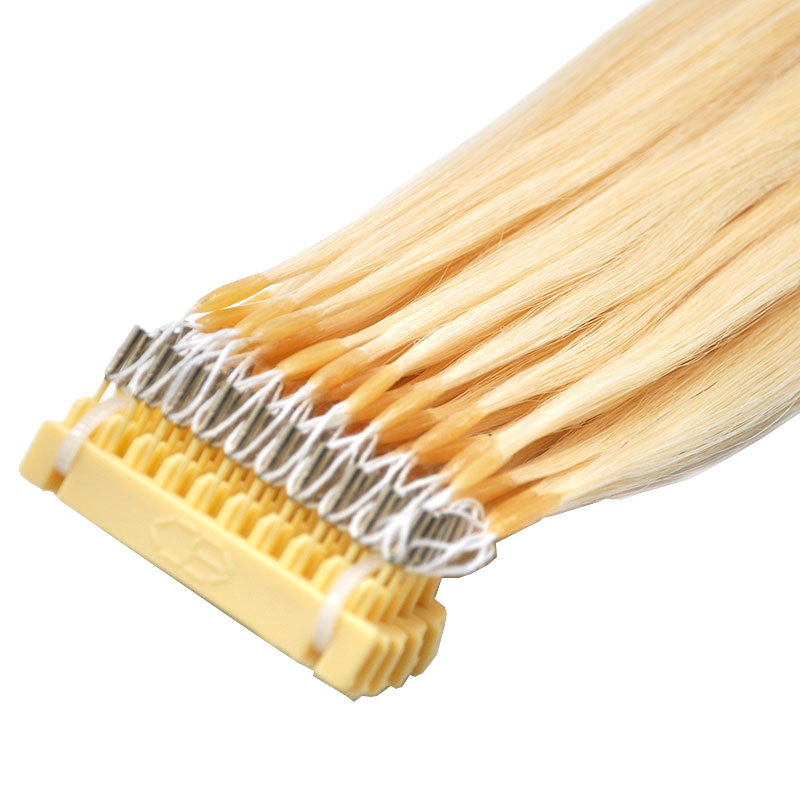 

Dropshipping 150g 300Strands first generations 6d human hair extension brazilian black brown blonde 16 18 20 22 24inch