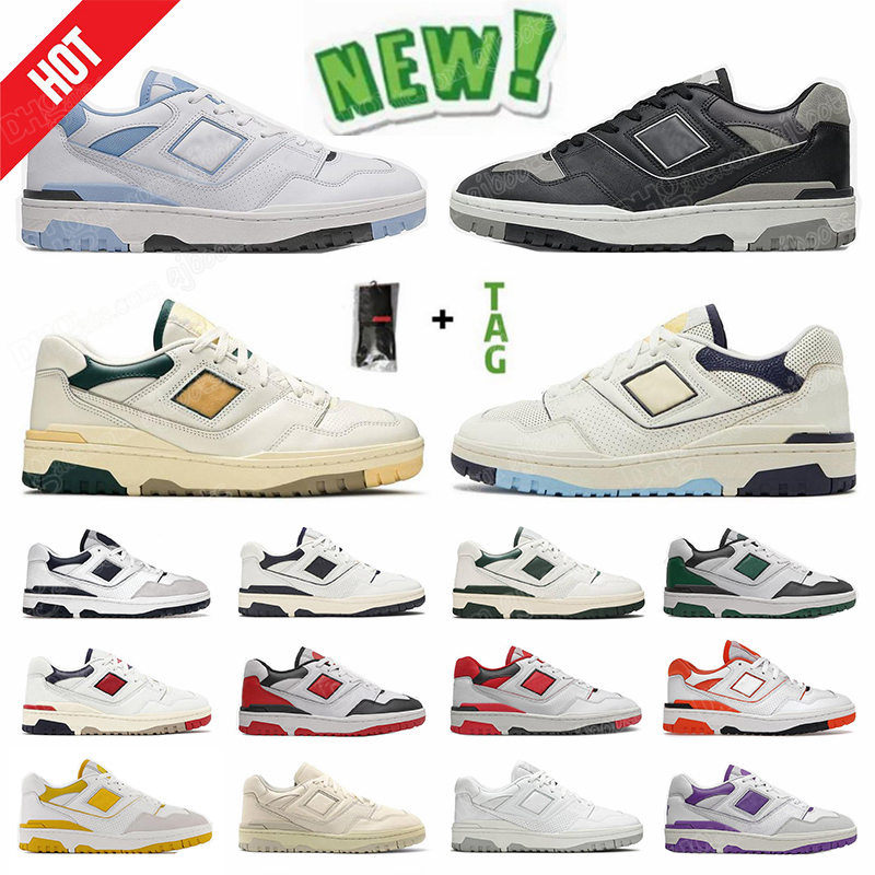 2022 Shadow Salt UNC B550 BB550 550 pour les hommes baskets basses Chaussures de créateurs de mer Sports Varsity Navy Green Blanc Yellow Femmes R