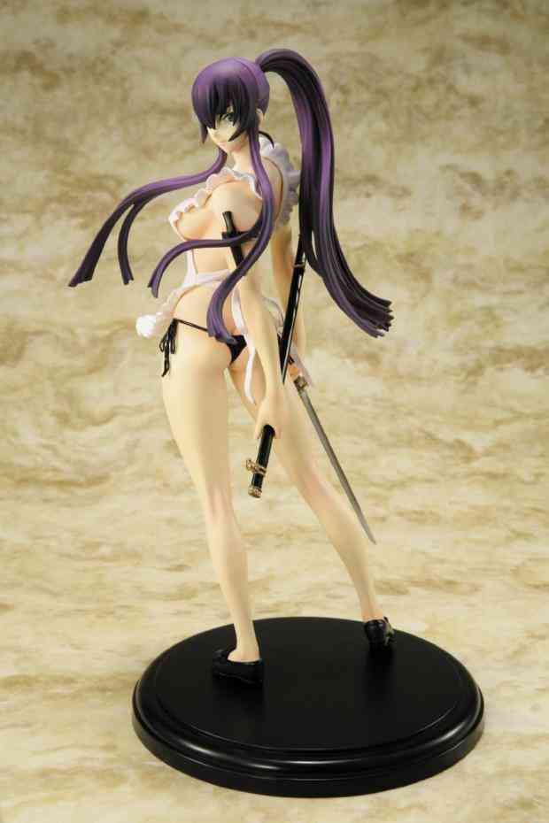 

Chara-Ani Highschool of the Dead Busujima Saeko PVC Action Figure Toys Anime Sexy Girl Collectible Statue Doll Gift, Without box