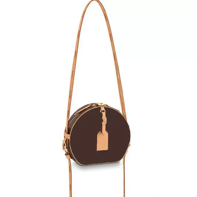

High quality women Petite Chapeau Boite handbags shoulder bags leather Designer luxury lady classic flower crossbody embossed crossbody handbag bag, Customize