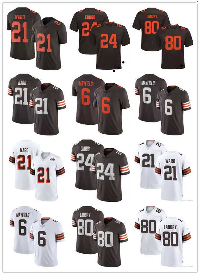 

Cleveland''Browns''Men Women Youth Jersey 2 Amari Cooper 24 Nick Chubb 6 Baker Mayfield 4 Deshaun Watson 95 Myles Garrett Football Jerseys, Color