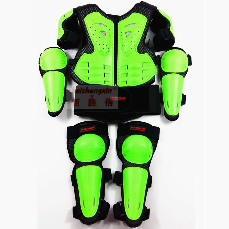 

Motorcycle Apparel Full Body Child Armor Jacket Chest Protection Gear Elbow And Shorlder 8-14 Years