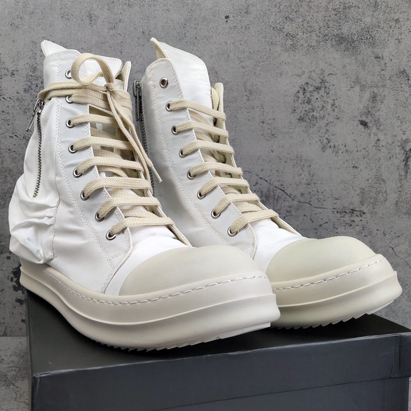 

2022 Men High Canvas Boots Casual Sport Shoes for Woman Classic Breathable Male Sneakers, Orange