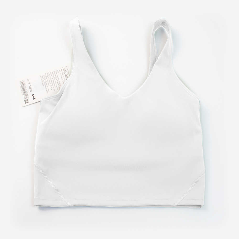 

Yoga Clothes Align Women's Sports Vest U-Back Bra Fitness Jogging with Lined Breast Pad Gym Underwear Tank Tops413223, Black u vest