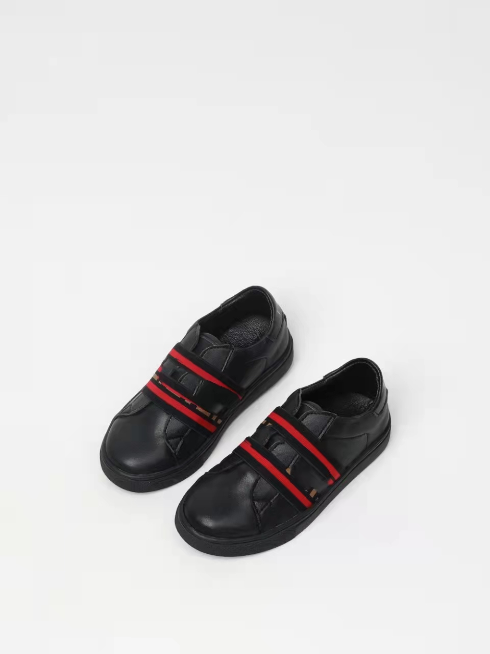 

fashion shoe kids black genuine leather tennis trainer boots child designer heelys kid shoes boys sneakers eu 26-35