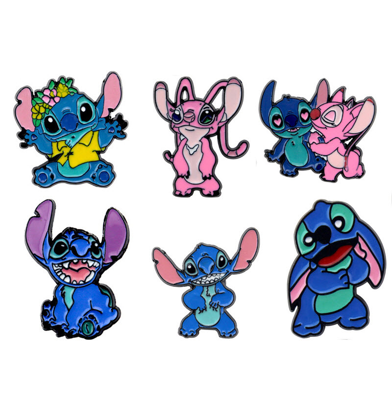 

Cute Anime Movies Games Hard Enamel Pins Collect Metal Cartoon Brooch Backpack Hat Bag Collar Lapel Badges Women Fashion Jewelry S6072, Mixed colors