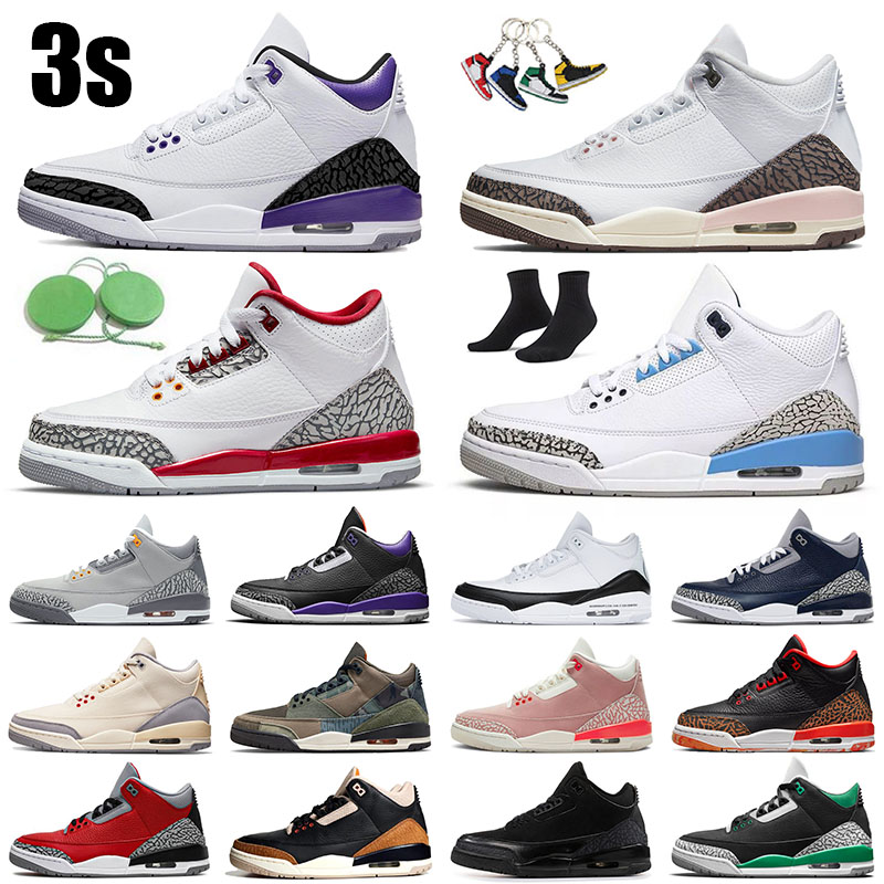 

2022 Jumpman 3 Basketball Shoes Kumquat Shady 3s Men Trainers Muslin UNC Sports Sneakers Neapolitan Desert Elephant Cardinal Red Patchwork Dark Iris Women Outdoor, 36-47 se unite fire red