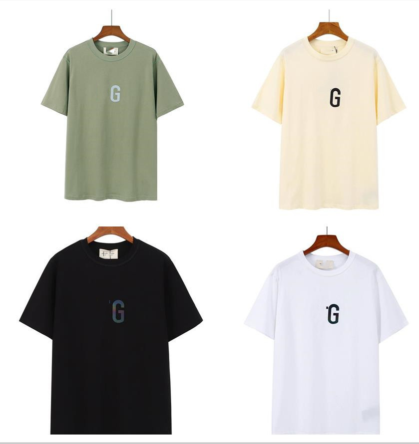

High-Texture Women's Chest Letter T-Shirt: Classic Style, Comfortable & Breathable for Summer. Perfect for High Street and Designer Looks.