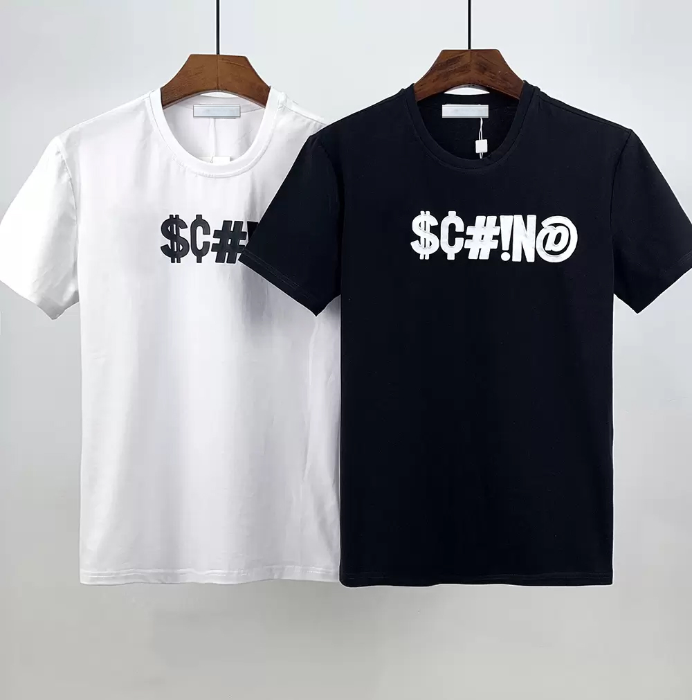 

DSQSURY Womens Designer T shirt Italian fashion Tshirts Summer DSQ T-shirt Female High Quality 100% Cotton Women's Tops Tees M290, Black
