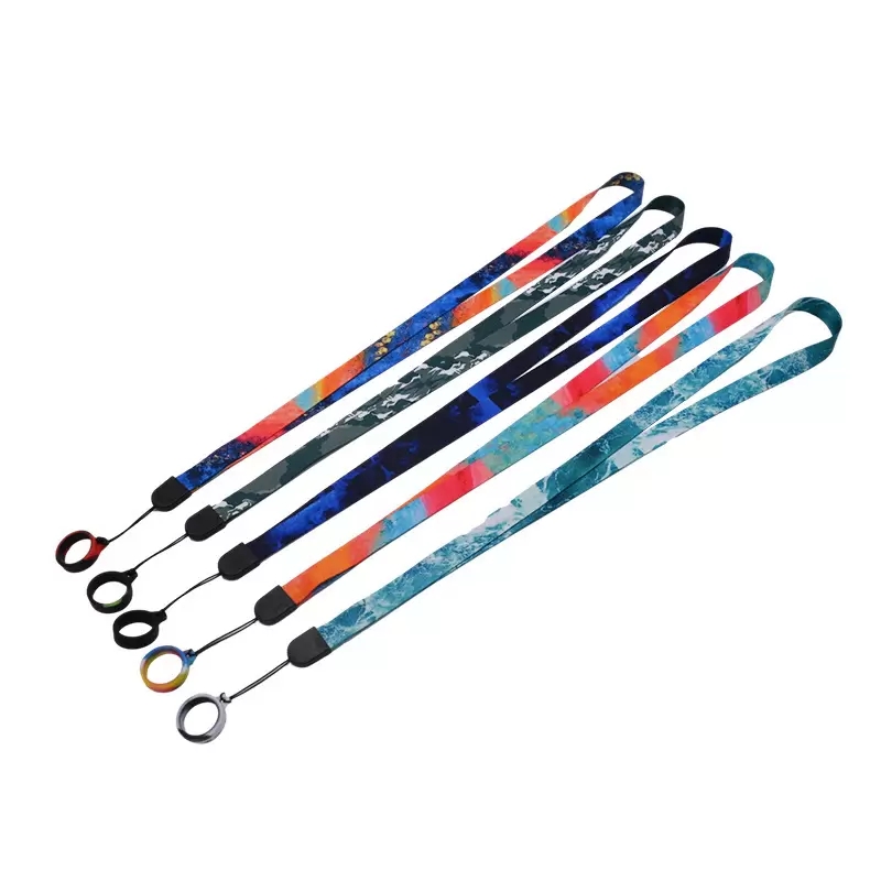 

Nylon Vape Lanyard With Ring Clips Necklace Rope chain strap Smoking Accessories Inventory Wholesale