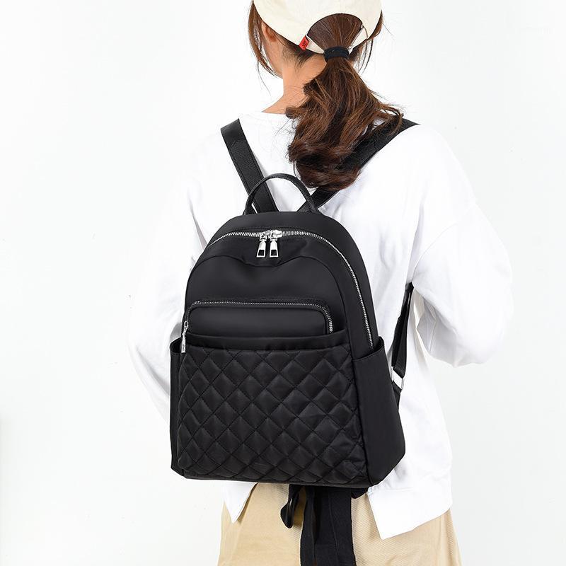 

Backpack 2022 Women's Small Cute Fashion Fresh Ladies Travel Large Capacity, Black