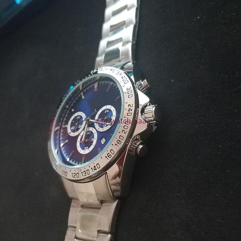 

2021 selling mens watches boss quartz movement watch all functional small dial work stopwatch lifestyle waterproof stainless steel233S, 12