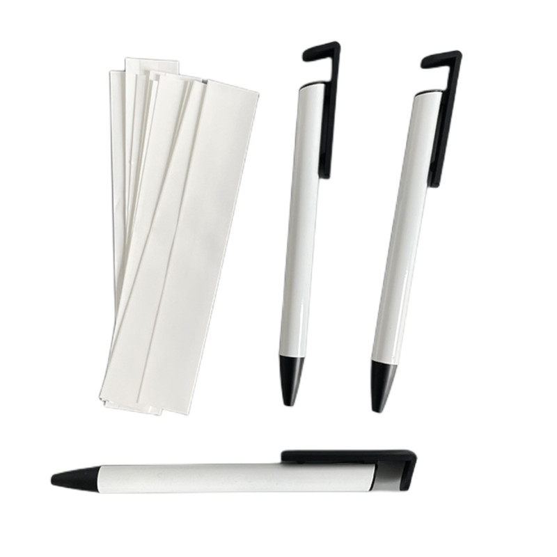 

Sublimation Ballpoint Pens Blank Heat Transfer Pen with Shrink Warp School Office Writing Supplies Stationery, Customize