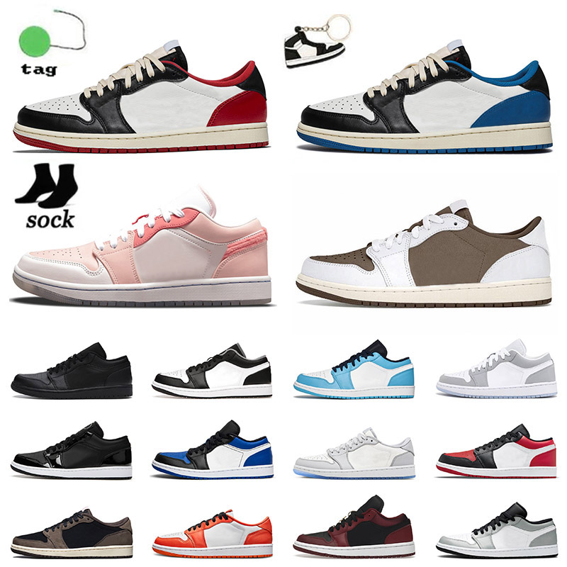 

Fragment x Men Women 1S Basketball Shoes Jumpmans 1 low OG Designer Sneakers Black Toe Mighty Swooshers Pink UNC White Black Bred Off Jogging Trainers Sports US 12, B33 low paint drip 36-40
