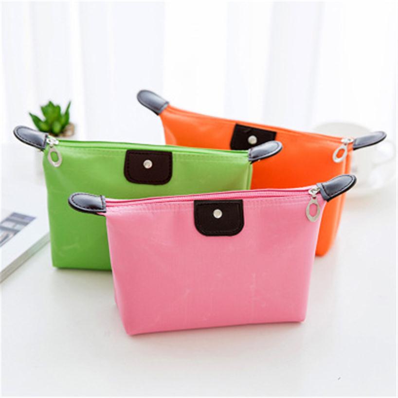 

Cosmetic Bag Old Cobbler College Girl Cosmetic Bag Nylon Cloth Color Wash Bags Stylish Zipper Small Bag EEA1300-32369