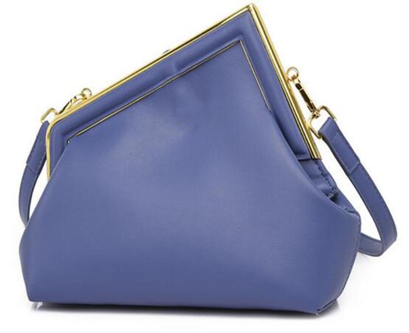 

Women Handbags Fashion Designer Shoulder Bag Retro Simple Messenger Bags Metal Lock Buckle Ladies Leather Tote Evening Bags, Yellow