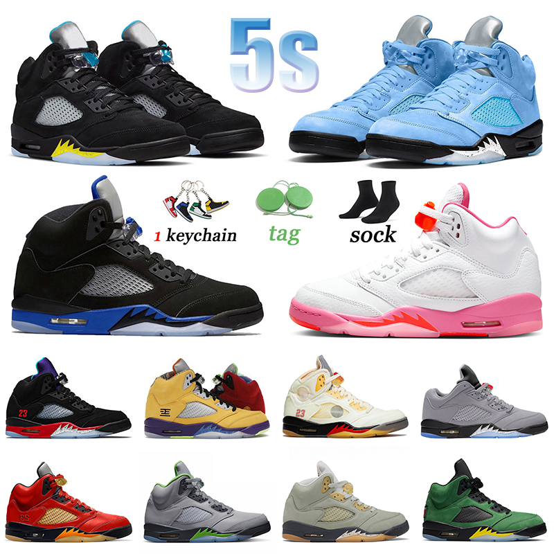 

Original OG 5 Mens Basketball Shoes Jumpman Pinksicle Aqua Trainers Racer Blue Easter Moonlight Sneakers Low PSGs Sports Women Green Bean Helmet 5s Sports Outdoor, 40-47 island green